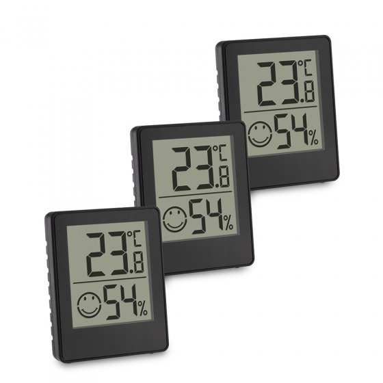 Digitale thermo-/hygrometer Pak van 3 