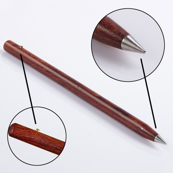 Inktloze metalen pen Sandelhout 