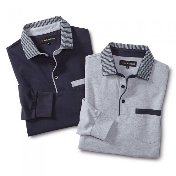 Marine + grijs mêlee als set 3XL | Marine#Grijsgemêleerd