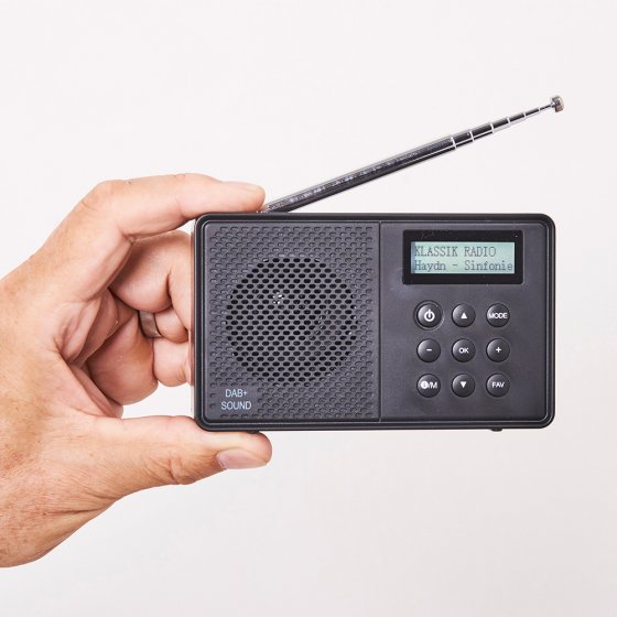 Compacte DAB+-/FM-radio 