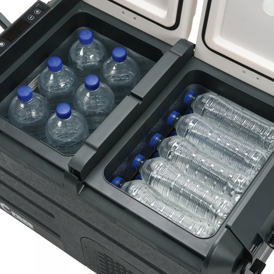 Réfrigérateur-congélateur portable à 2 compartiments 
